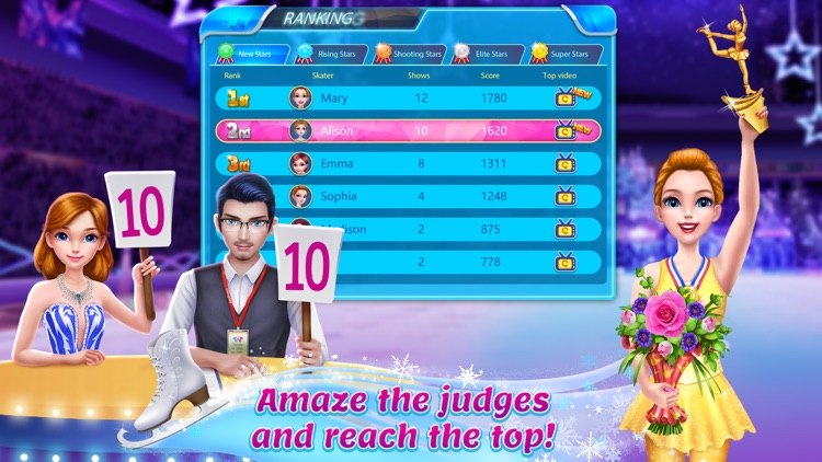 Ice Skating Ballerina - Dress up, Makeup & Dance screenshot-3