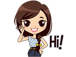 Free Hello sticker for iMessage