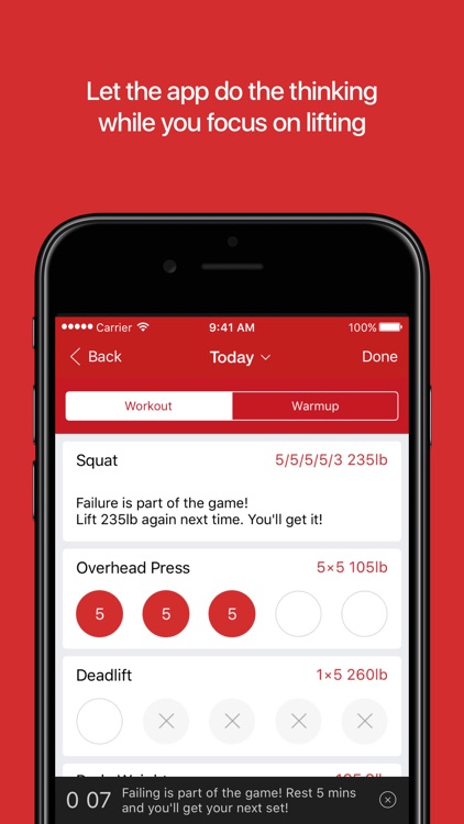 StrongLifts 5x5 Workout Plan screenshot-3