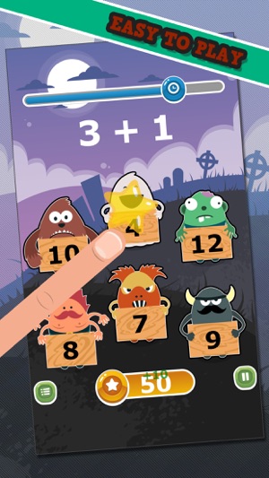 Monster Math - Adding