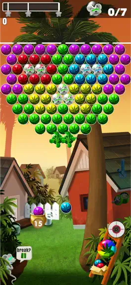 Game screenshot Weed Bubble Shooter Match 3 apk