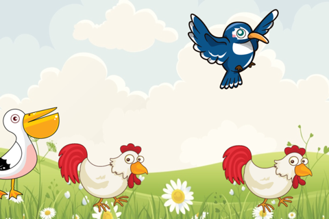 Flying Birds Match Games for Toddlers and Kids screenshot 2