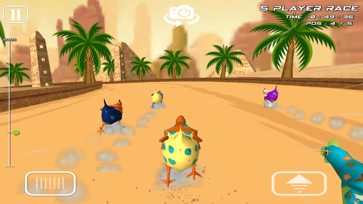 Super Chicken Run - Chicken Racing Games for Kids