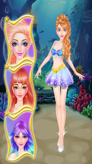 Royal Mermaid Princess Salon Pro