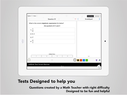 Highschool Math Test screenshot 3