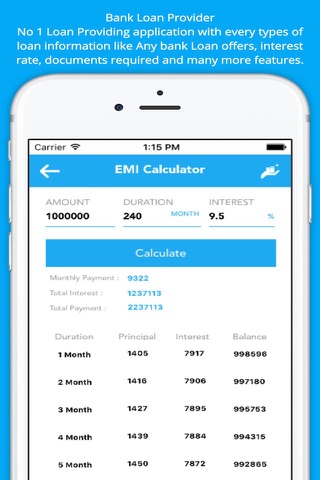 Bank Loan Provider screenshot 3