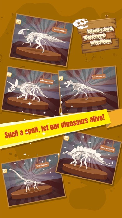 Dinosaur Fossils Mission - Dino Games screenshot 3