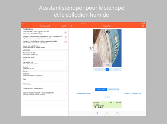 Assistant sténopé Assistant sténopé
