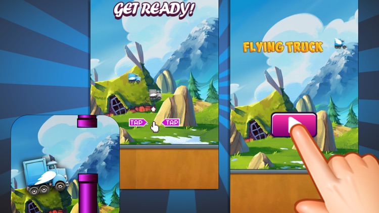 Car games: Flying Truck - Free Games