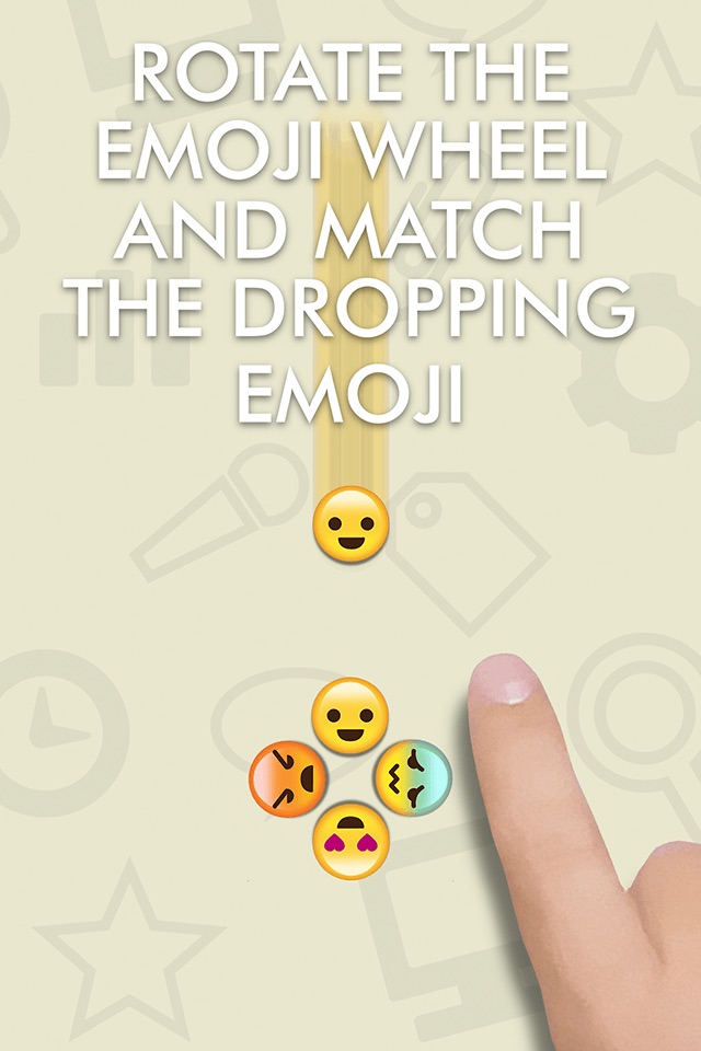 Emoji Circle Wheels Icon Spinner Game screenshot 2