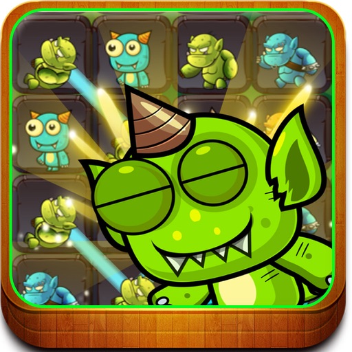 Monster splash blaster adventure Match 3 iOS App