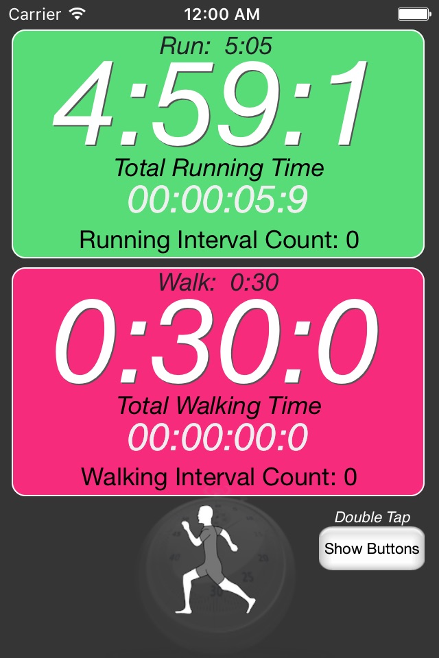 Runner's Interval Timer screenshot 3