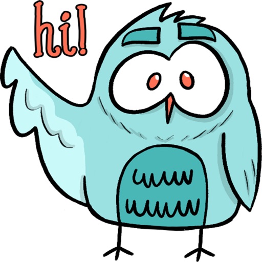 Cute Owl stickers by Hazal icon