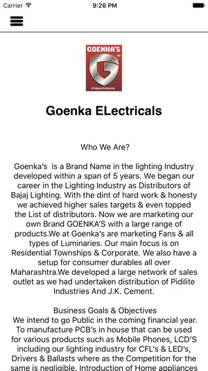 Goenka Electricals(圖5)-速報App