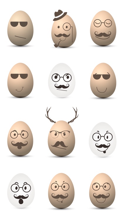 Hipster Easter Egg