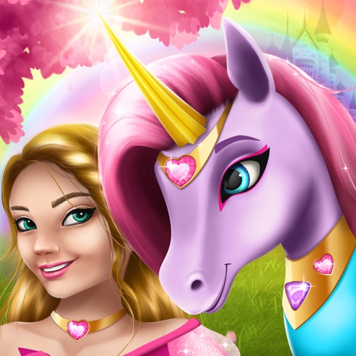 Unicorn Game.s - Horse Dress Up: Flying Pegasus Icon