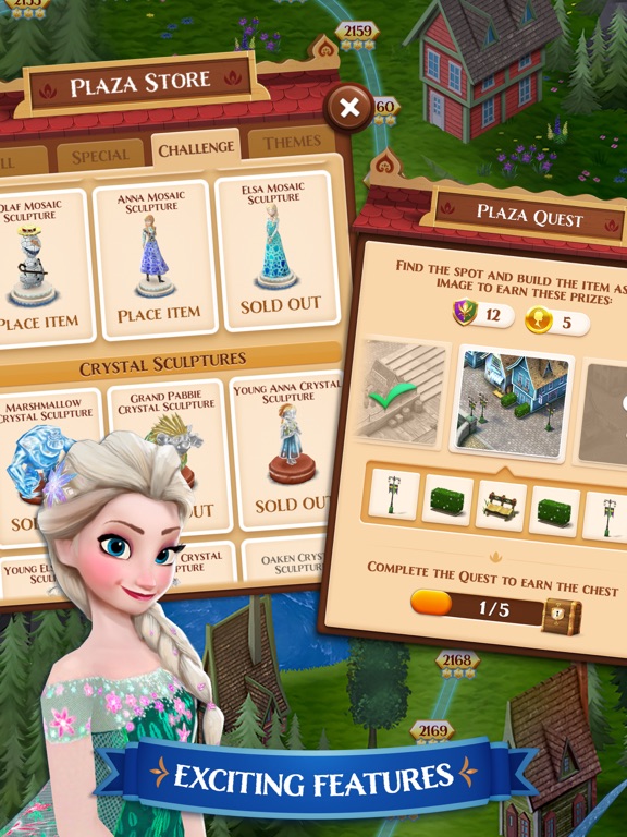 Disney Frozen Free Fall Game screenshot 2