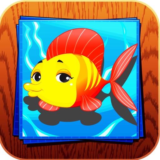 Sea Animals Puzzle Game For Kids Icon