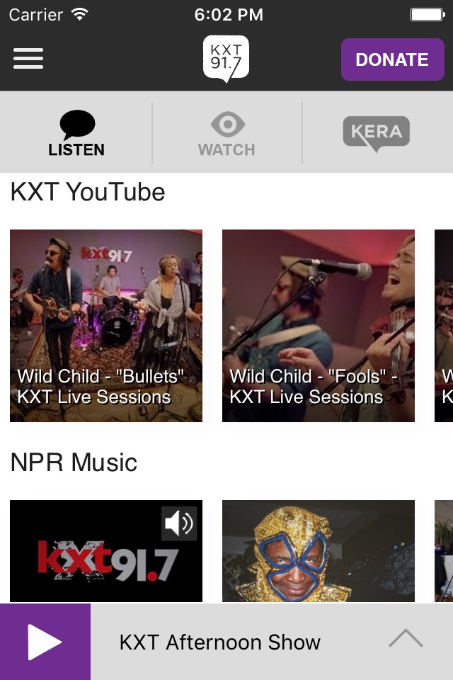 KXT Public Media App screenshot 2