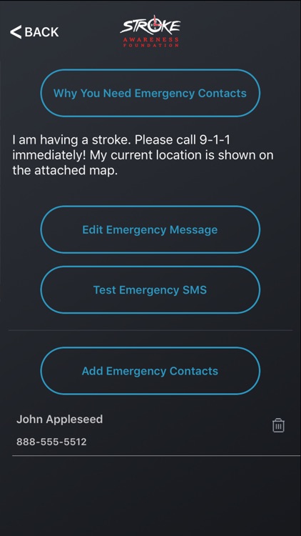Stroke Awareness Foundation screenshot-4