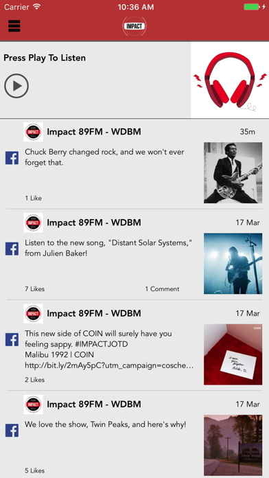 How to cancel & delete Impact 89FM: MSU Student Radio from iphone & ipad 1