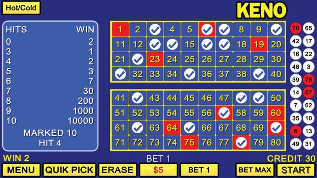 Keno Casino Games