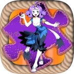 Anime Girls jogos de quebra-cabeças 7 anos