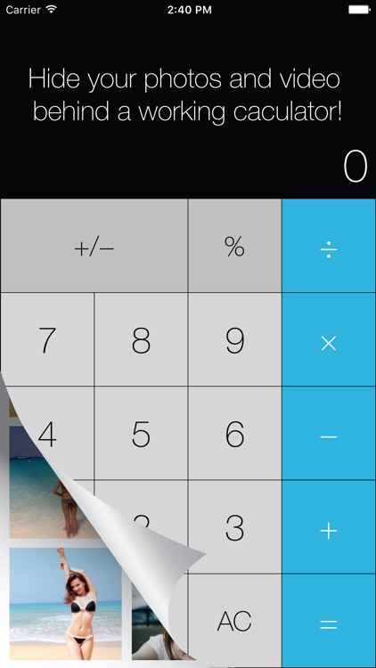 Calculator Photo Vault - Private photo & video