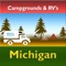 Camping spots & RV's is a simple and easy to use map to find the nearest Campsite or RV Park locations