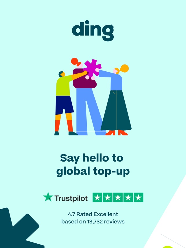 Ding Top-up: Mobile Recharge the Store