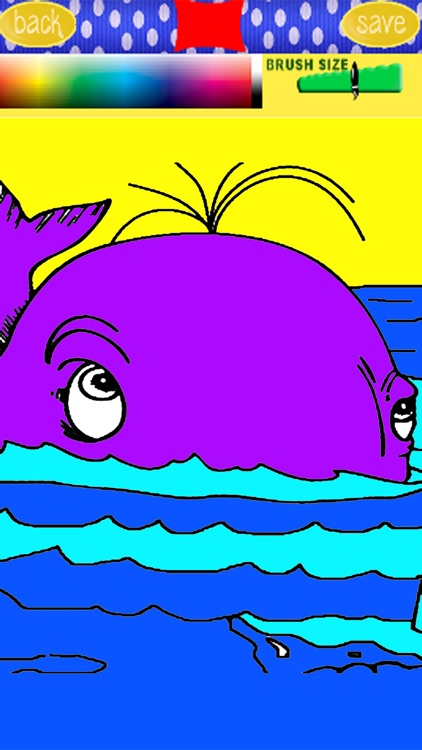 Whales Coloring Book For Kids And Toddlers