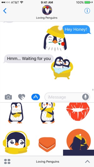 Love Penguins - Animated Pack for Valentines Day(圖5)-速報App