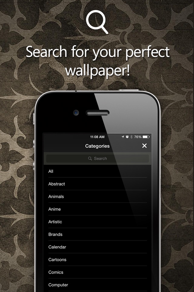 Wallpapers HD for iPhone, iPod and iPad screenshot 2