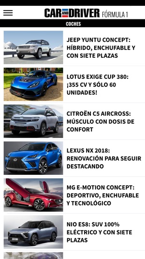 CarandDriver Fórmula 1(圖4)-速報App