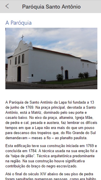 Paróquia Santo Antonio - Lapa