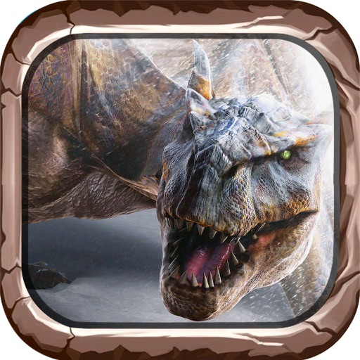 Free dinosaur jigsaw puzzle - kids games Icon