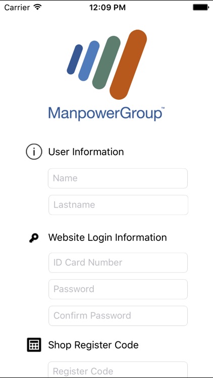 Manpower Mobile timesheet