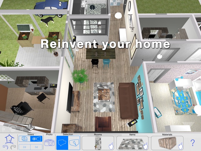 Casa Designer 3D - freemium - Home Makeover(圖1)-速報App