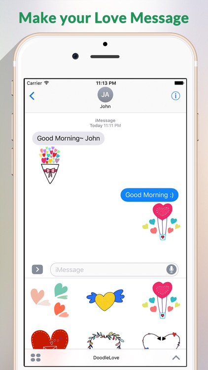 Love - Lovely Doodle Stickers by StiPia