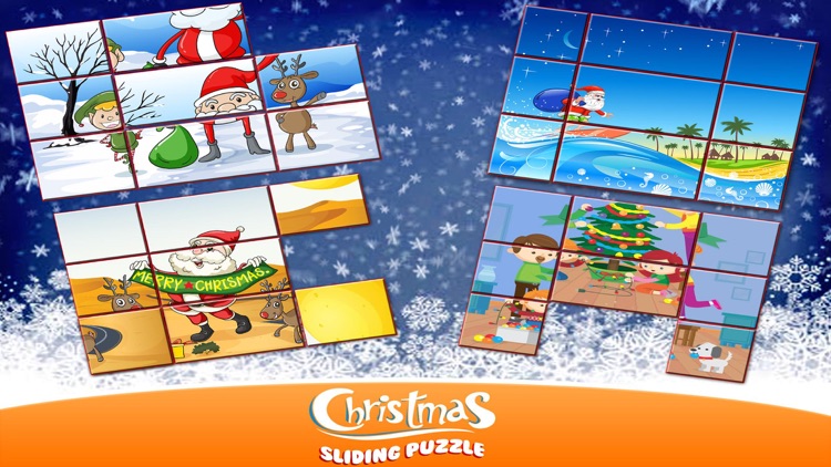 Christmas Sliding Puzzle for Kids screenshot-4