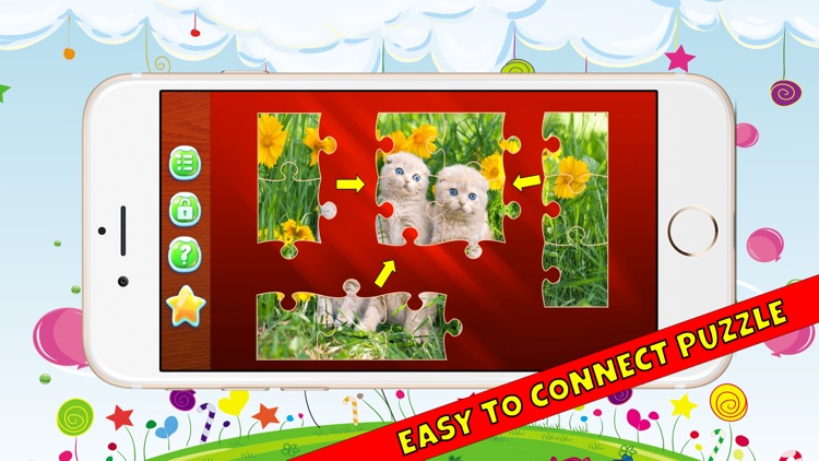 Cats Baby Cute Kitten Kitty Jigsaw Puzzles Games screenshot-3