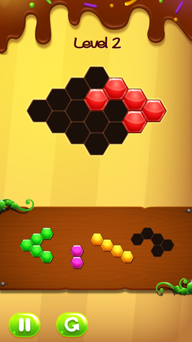 Merge Block - Hexa Puzzle Screenshot on iOS