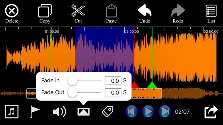 Audio Trim & Audio Split Edit Pro screenshot-3