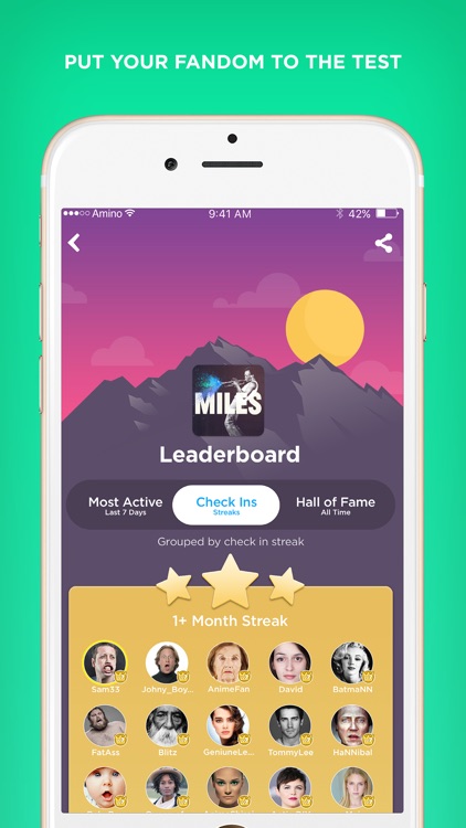 Amino: Communities and Groups