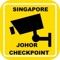 Singapore Johor SG JB Causeway Checkpoint Traffic Cameras app shows the latest live real time traffic condition at Woodlands Causeway, Tuas Checkpoint Causeway, Johor Bahru Eastern Dispersal Link Expressway (EDL), Second-Link Express Way (Malaysia) Traffic