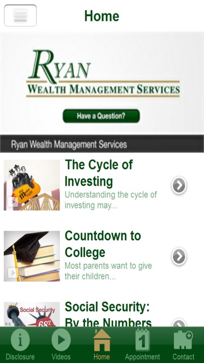 Ryan Wealth Management Services