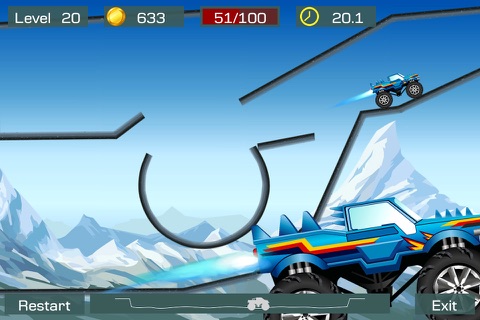 Monster Stunts Lite screenshot 3