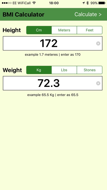 BMI Calc 2