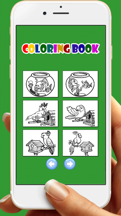 How to cancel & delete Kids Pets Coloring Book Game Free from iphone & ipad 4