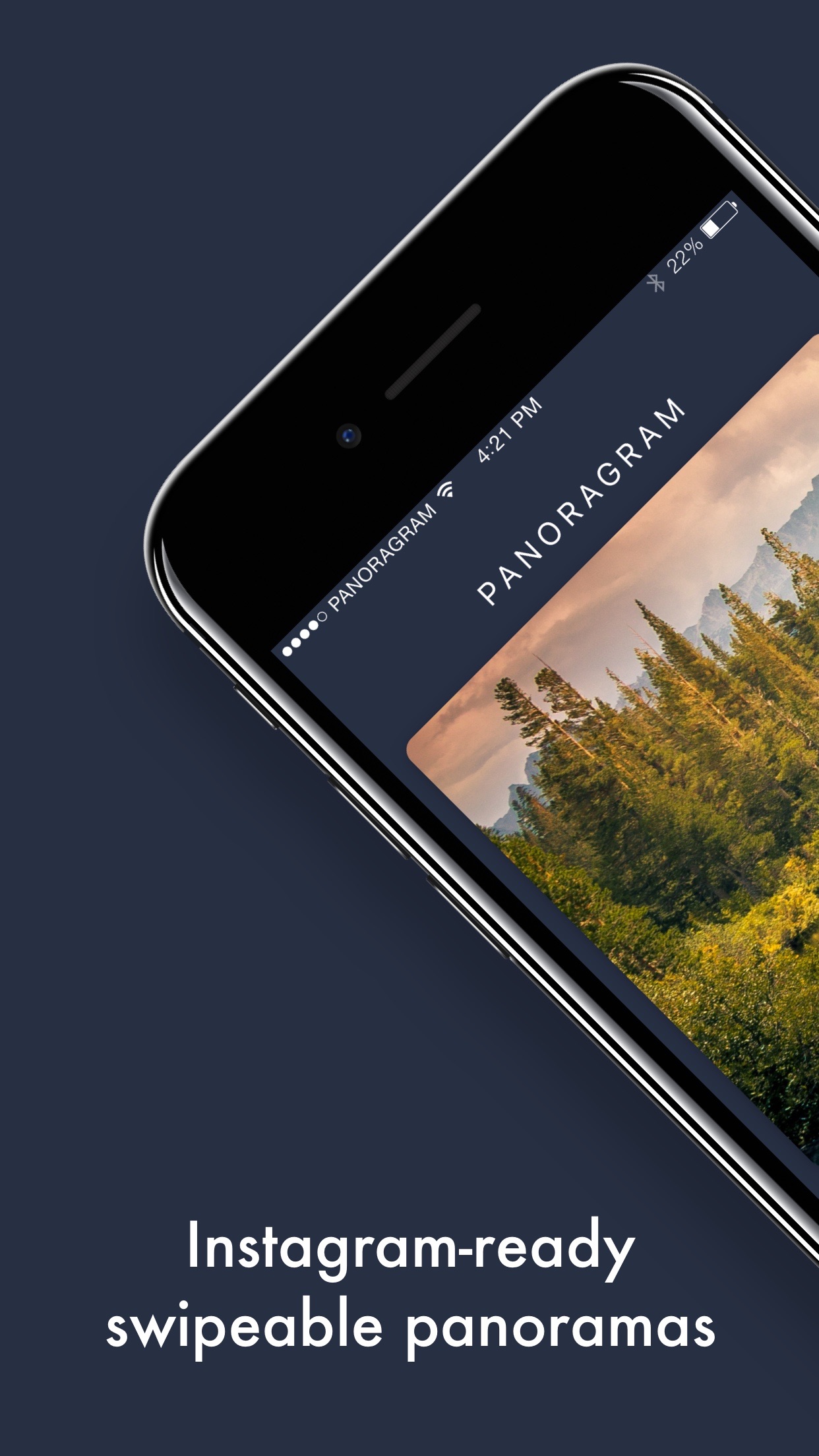 Screenshot do app Panoragram - Panoramas for Instagram